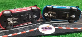 Coche Slot Hyundai Genesis 2 uds compatibles 1/43