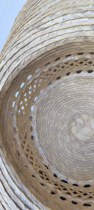 Cappello di paglia donna nuovo-cm.54-Mai usato