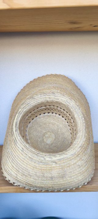 Cappello di paglia donna nuovo-cm.54-Mai usato