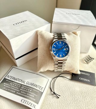 Reloj Citizen Tsuyosa Azul Automático