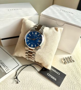 Reloj Citizen Tsuyosa Azul Automático