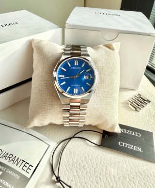 Reloj Citizen Tsuyosa Azul Automático