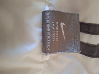Chaqueta Nike Blanca Deportiva GB 41/43.    154/56