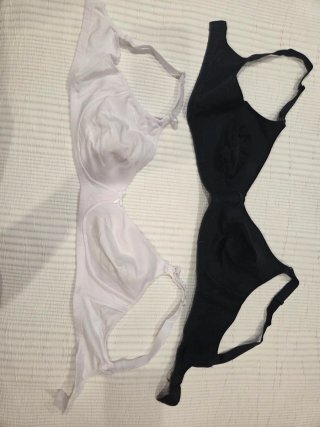 2 Sujetadores Lactancia Selene Blanco y Negro