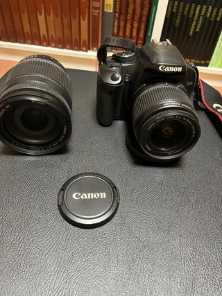 Canon EOS 450D Kit 18-55mm + Objetivo 18-200mm