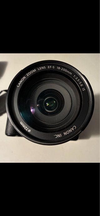 Canon EOS 450D Kit 18-55mm + Objetivo 18-200mm