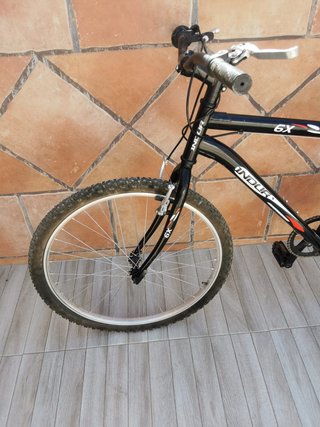 Bicicleta Montagna Indur 6X Nera