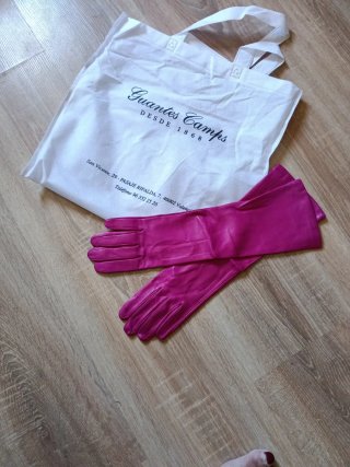 Guantes Camps Talla 7 Fresa