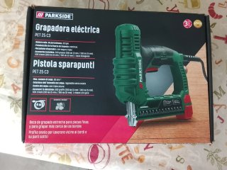 Grapadora Eléctrica Parkside PET 25 C3