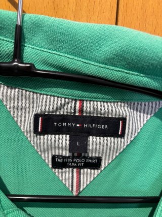 Polo Tommy Hilfiger Verde/Turquesa