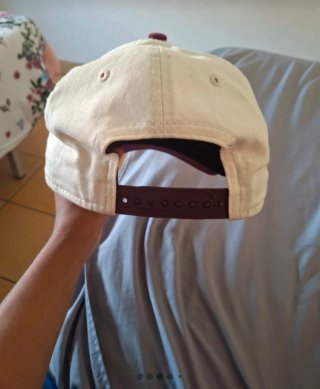 Gorra New Era NY Blanca y Roja