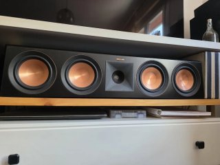 Trío frontal Klipsch negro/dorado