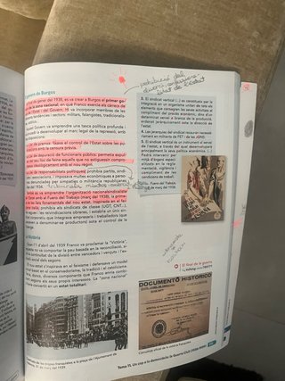 libro història d'Espanya Vicens Vives 2batx