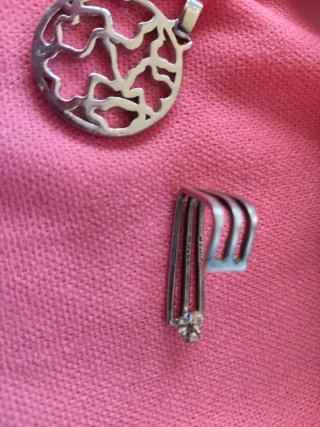 Collar y pendientes de plata