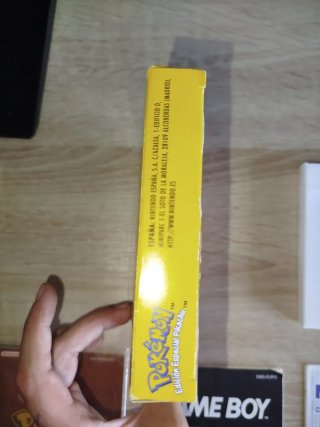 Pokémon Amarillo Game Boy COMPLETO