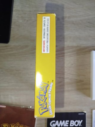 Pokémon Amarillo Game Boy COMPLETO