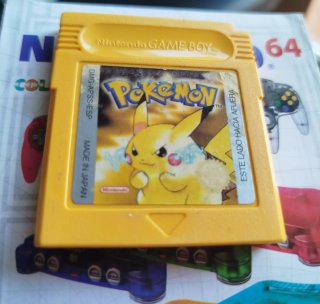 Pokémon Amarillo Game Boy COMPLETO