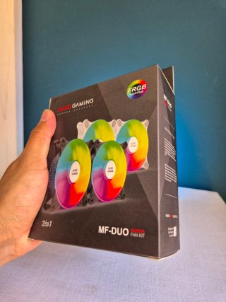 Ventiladores Mars Gaming RGB 2x1