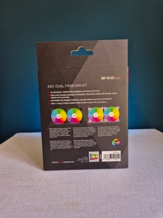 Ventiladores Mars Gaming RGB 2x1
