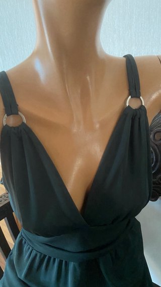 Abito donna Sisley verde made in Italy