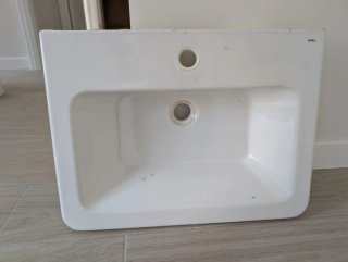 Lavabo Gala Street Square Blanco