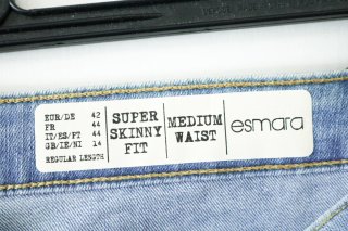 Vaqueros Skinny Esmara Talla 44 Mujer