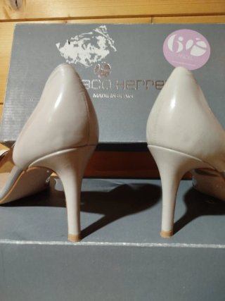 Zapatos Pedro del Hierro crema Transparentes