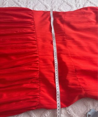 Vestido Mango Rojo Ferrari