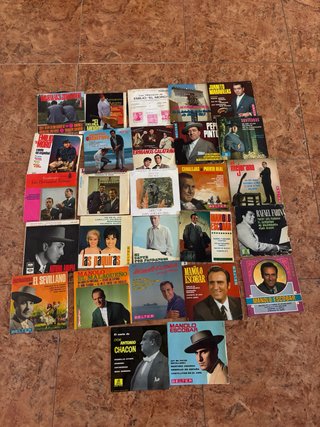 Lote Vinilos Flamenco y Pop Español