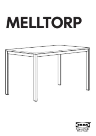 Mesa escritorio Ikea Melltrop