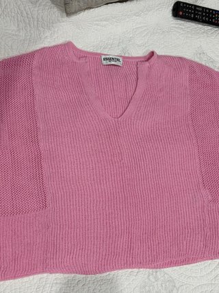 Poncho Essentiel Antwerp Rosa Talla Única