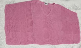 Poncho Essentiel Antwerp Rosa Talla Única