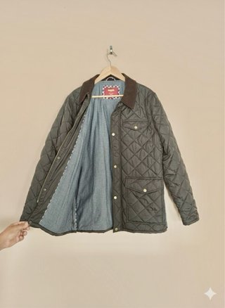 Chaqueta Merc Alcester Talla M Marrón/Verde