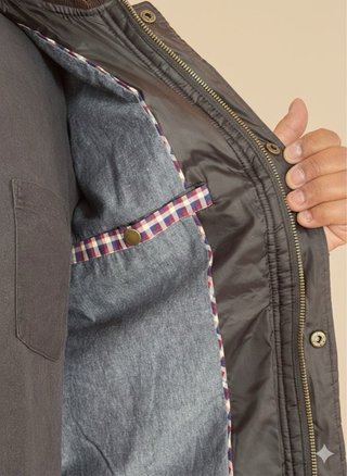 Chaqueta Merc Alcester Talla M Marrón/Verde