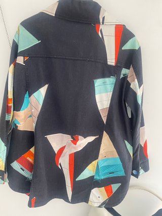 Chaqueta oversize Bimba y Lola multicolor