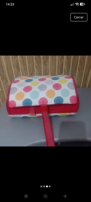 Trona plegable para silla