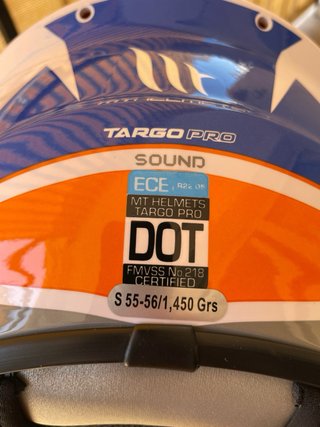 Casco Moto MT Helmets Pro.