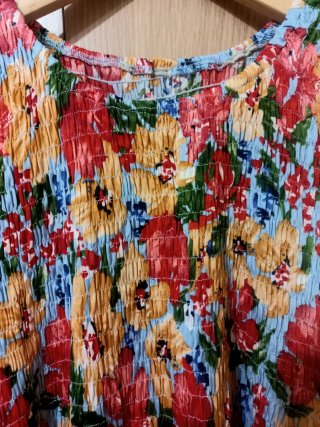 Vestido midi floral