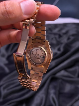 Seiko Day-Date Mod 'Rose Gold Chocolate Dial' 39
