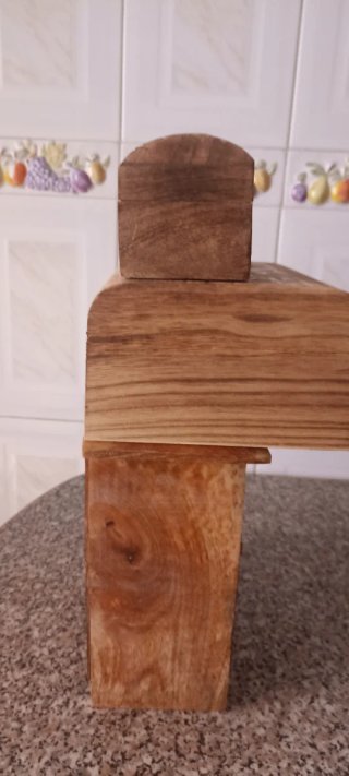 3 Cajas de Madera Tallada