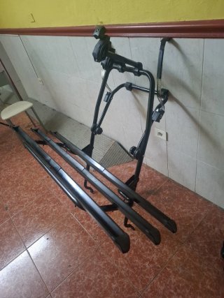 Portabicicletas Furgoneta Negro