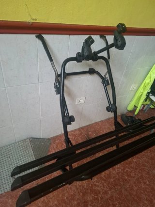 Portabicicletas Furgoneta Negro