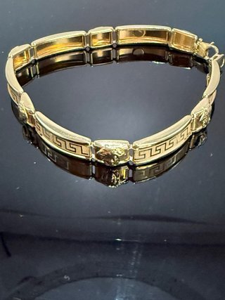 Tfl 658760106Pulsera Versace Oro 18k Italiana