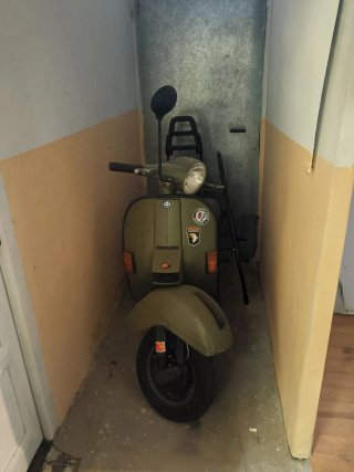 Vespa PX 200 IRIS Verde