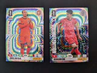 2 Cartas Holo Adrenalyn FIFA
