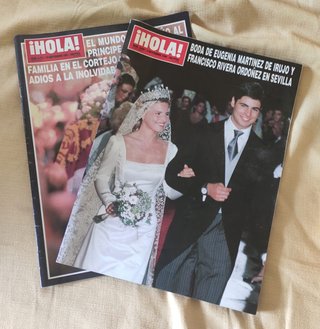 Revistas Hola 1997 y 1998