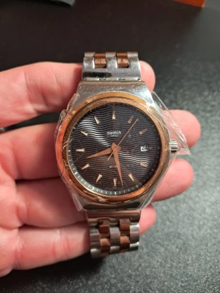 Lote 2 orologi: Seiko Kinetic e Swatch Automatico