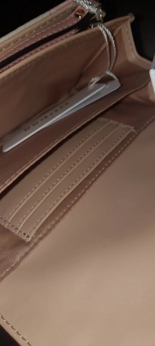 Portafoglio Guess bianco e rosa