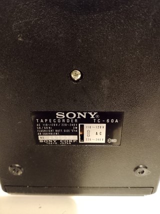 Sony TC-60A Cassette Vintage