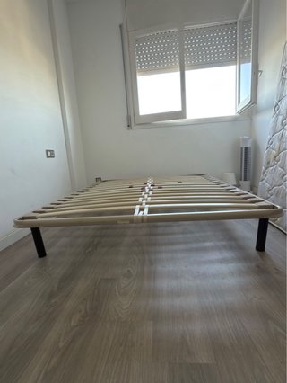 Cama Queen 150x190: Tarima + Colchón